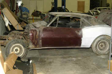 1967 SS-350 Coupe Camaro Restoration